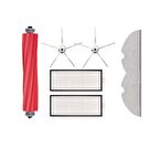 Roborock Q7 Max Plus Uyumlu Fırça Filtre Yedek Set